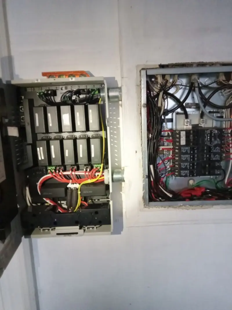 Electrical panel upgrade completed for Indoor Lighting Installation in Hinsdale